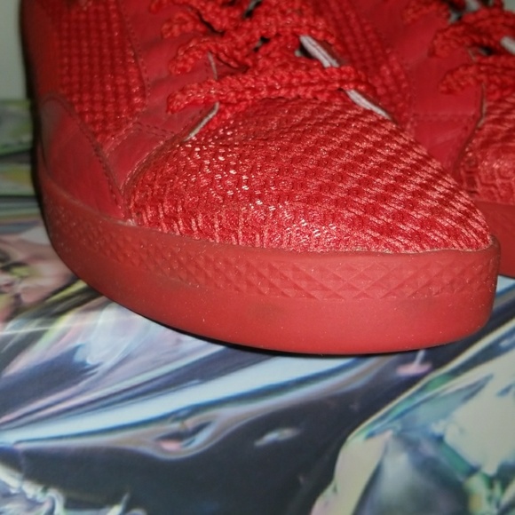 Red Solange PUMA's - Picture 3 of 8
